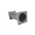 Гофра глушителя D=95 L=280 (квадратные фланцы 120мм)  SHAANXI  DZ9112540180