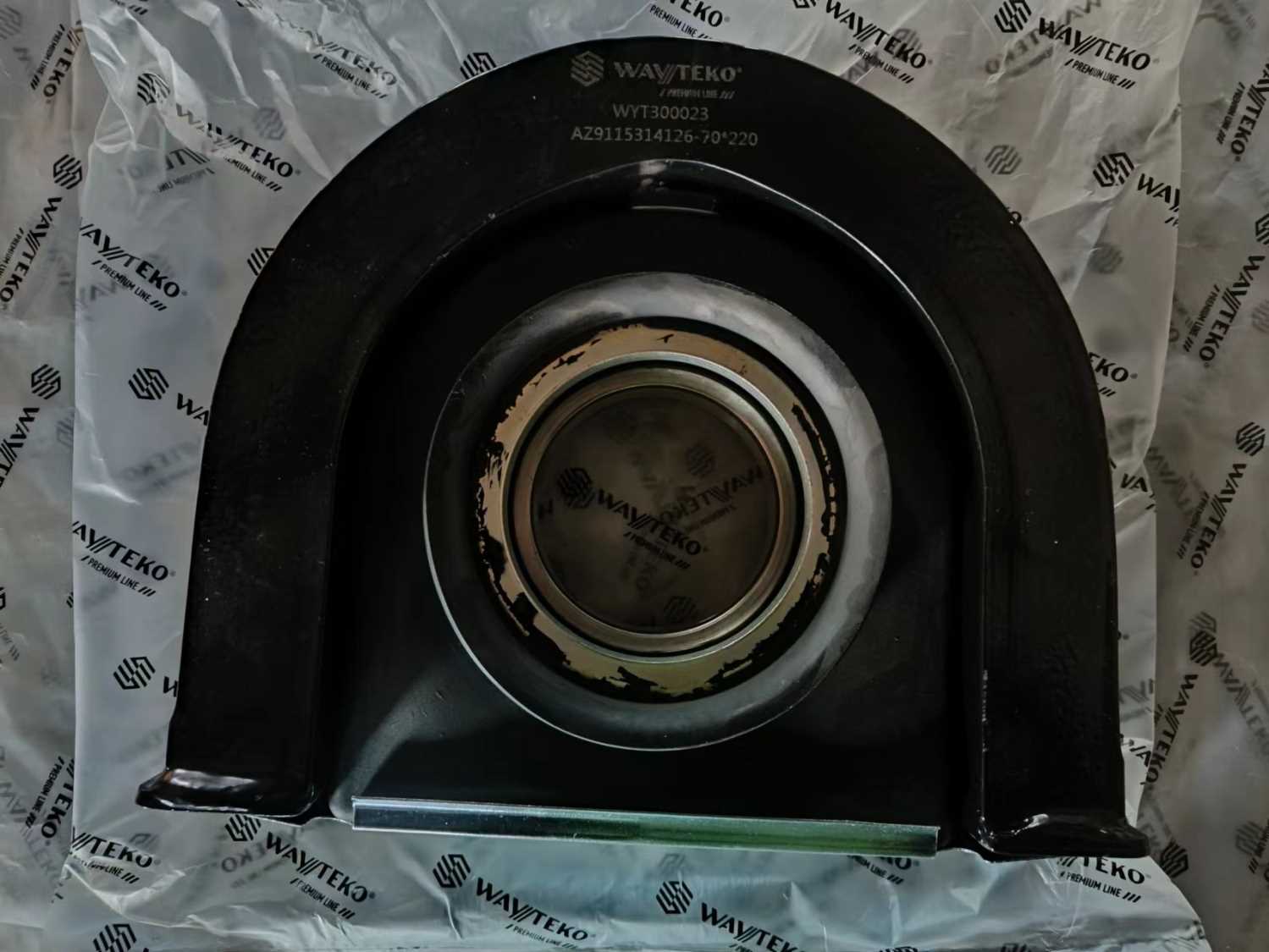 Подшипник подвесной (D=70, по центрам 220, обойма 20, под 2 отверстия) WAYTEKO PREMIUM